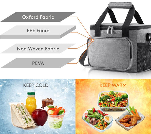 Insulated Lunch Bag, Cooler Bag 131 | TOUCHANDCATCH NZ - Touch and Catch NZ