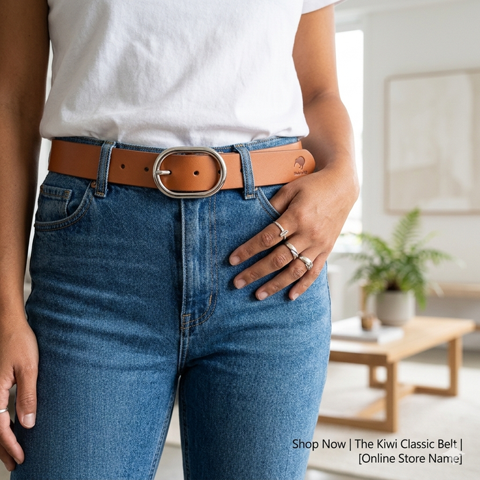 Genuine Leather Women's Belt TCOMJ2 | TOUCHANDCATCH NZ - Touch and Catch NZ
