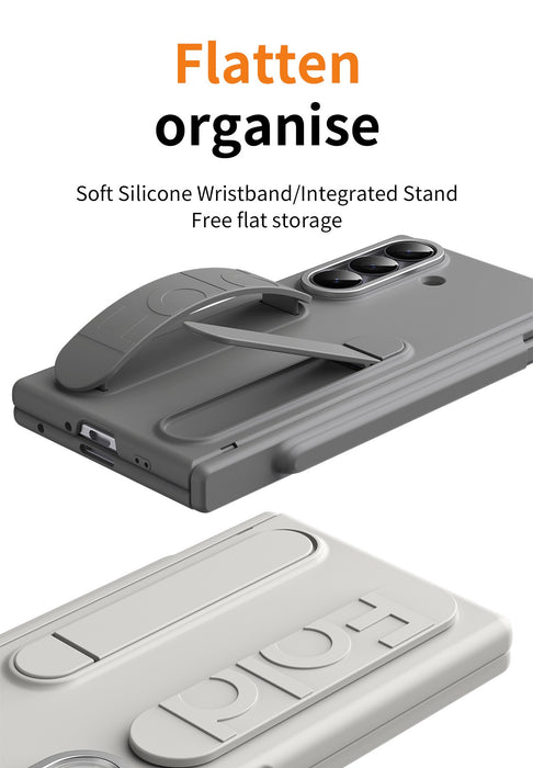 Case For Samsung Z Fold7 Series With Stand, Pen, Finger Strap And Screen Protection Film TCZLS7P | TOUCHANDCATCH NZ - Touch and Catch NZ