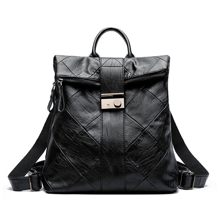 Women's Vegan Leather Backpack TC6601 | TOUCHANDCATCH NZ