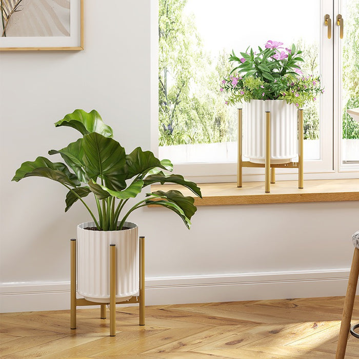 indoor planter nz Adjustable Plant Stand