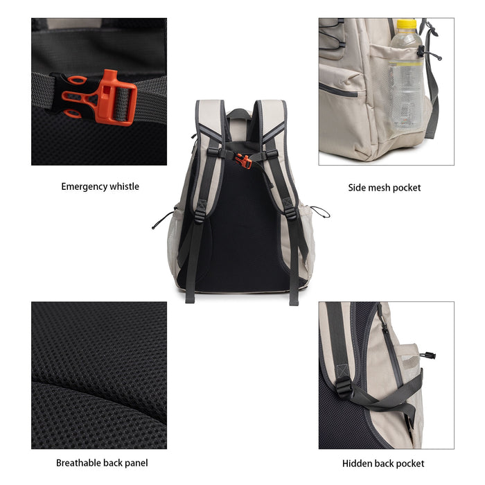 Tennis Backpack, Pickle Ball Backpack, Racket Sports Backpack, Sports Backpack, Travel Backpack Black Color TC6970| TOUCHANDCATCH NZ - Touch and Catch NZ