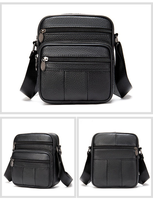 Men's Genuine Leather Crossbody Bag, Satchel TC4050 | TOUCHANDCATCH NZ - Touch and Catch NZ