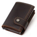 Genuine Leather Tri-Fold RFID Wallet, Pop-up Card Holder TC306 | TOUCHANDCATCH NZ - Touch and Catch NZ