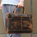 Genuine Leather Crossbody Bag, 15.6" Laptop Bag, Briefcase TC4382 | TOUCHANDCATCH NZ - Touch and Catch NZ