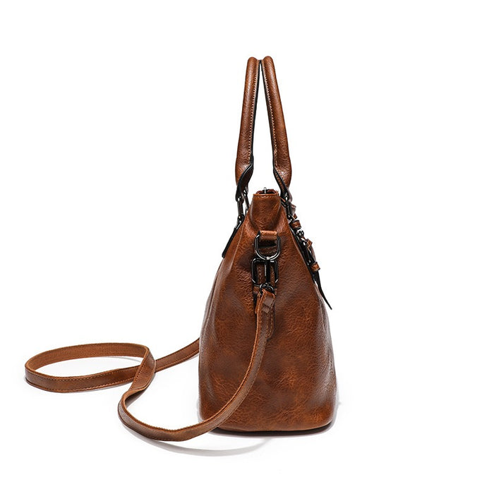 Women's Vegan Leather Tote Bag, Crossbody Bag, Shoulder Bag TC878 | TOUCHANDCATCH NZ - Touch and Catch NZ