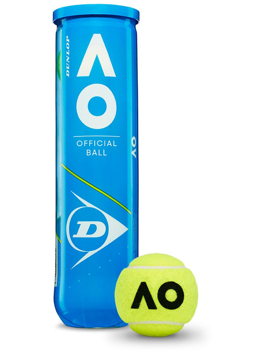 Tennis Ball, Dunlop Australian Open Extra Duty 2 Pack (8 Balls) | TOUCHANDCATCH NZ