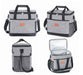 Insulated Cooler Bag 15L TC8025 | Leak-Proof Lunch, Picnic & Delivery Bag — Wine Red or Grey