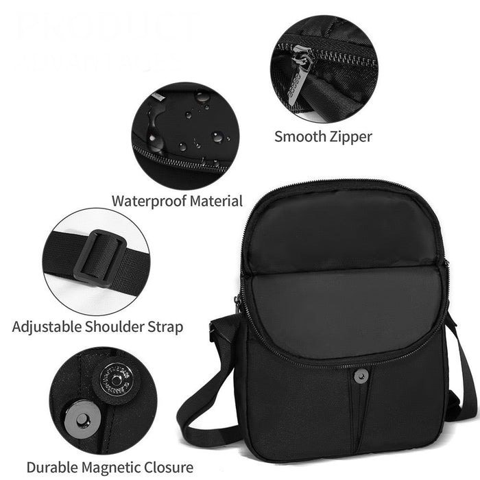 Foldable Cross-Body Bag, Chest Bag TCB111N| TOUCHANDCATCH NZ