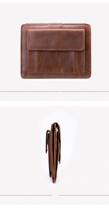 Genuine Leather Bi-Fold Wallet, Card Wallet TC3014 | TOUCHANDCATCH NZ - Touch and Catch NZ
