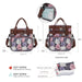 Extendable Insulated Lunch Bag with 2 Compartments - Picnic Bag TC124 | TOUCHANDCATCH NZ - Touch and Catch NZ