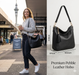 Women's Genuine Leather Tote Bag, Crossbody Bag 1113 Black Colour  | TOUCHANDCATCH NZ - Touch and Catch NZ