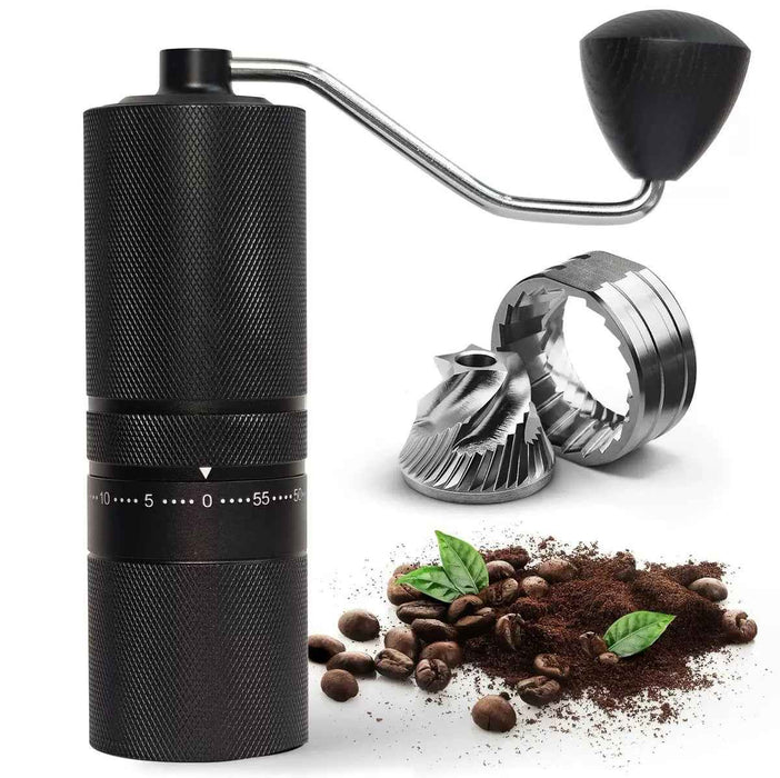 Precision Manual Coffee Grinder with 60-Level Adjustment & Stainless Steel Burrs
 TCBS778 | TOUCHANDCATCH NZ