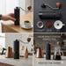 Precision Manual Coffee Grinder with 60-Level Adjustment & Stainless Steel Burrs
 TCBS778 | TOUCHANDCATCH NZ - Touch and Catch NZ