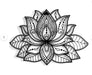 Home Decor, Metal Wall Art - Lotus flower TC9401 | TOUCHANDCATCH NZ - Touch and Catch NZ