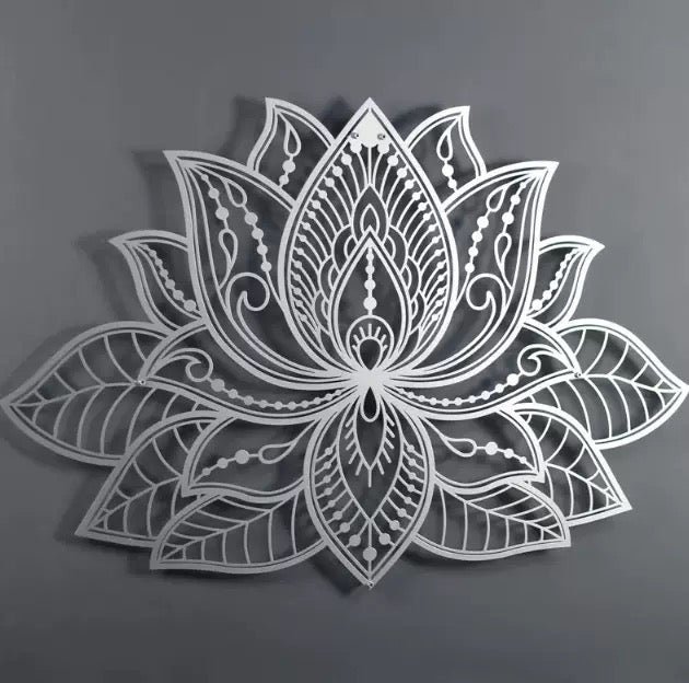 Home Decor, Metal Wall Art - Lotus flower TC9401 | TOUCHANDCATCH NZ - Touch and Catch NZ