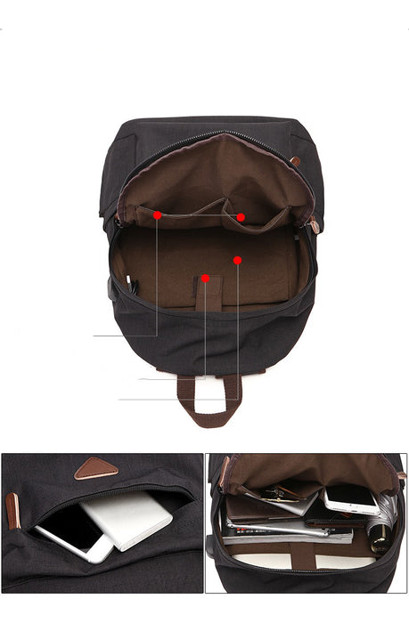 Unisex Backpack, Laptop Backpack, School bag TC6030 | TOUCHANDCATCH NZ
