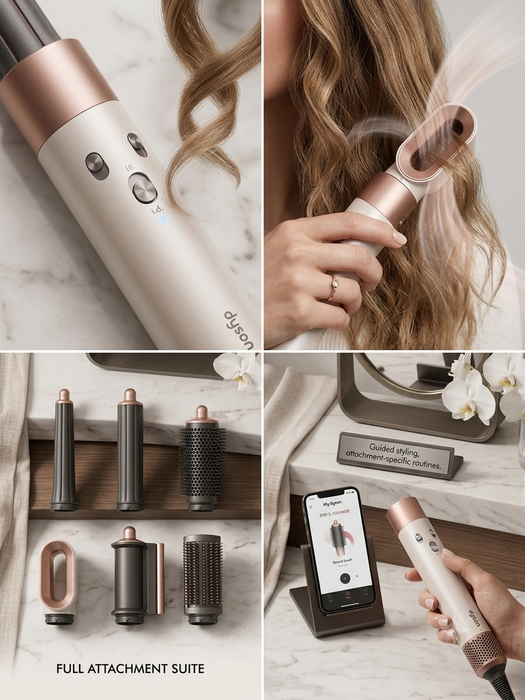 Dyson Airwrap i.d. Straight+Wavy Hair Styler Curling Attachments - Touch & Catch NZ