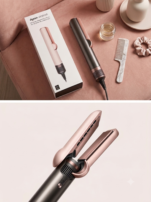 Dyson Airstrait Wet to Dry Straightener Total Styling Solution - Touch & Catch NZ