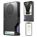 Smart Anti-Lost RFID Card Wallet with Find My | Slim Aluminium Minimalist Wallet, Built-in Tracker & Money Clip