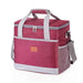 Insulated Cooler Bag 15L TC8025 | Leak-Proof Lunch, Picnic & Delivery Bag — Wine Red or Grey