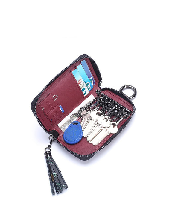 Women's Genuine Leather Key Case TC706 | TOUCHANDCATCH NZ - Touch and Catch NZ