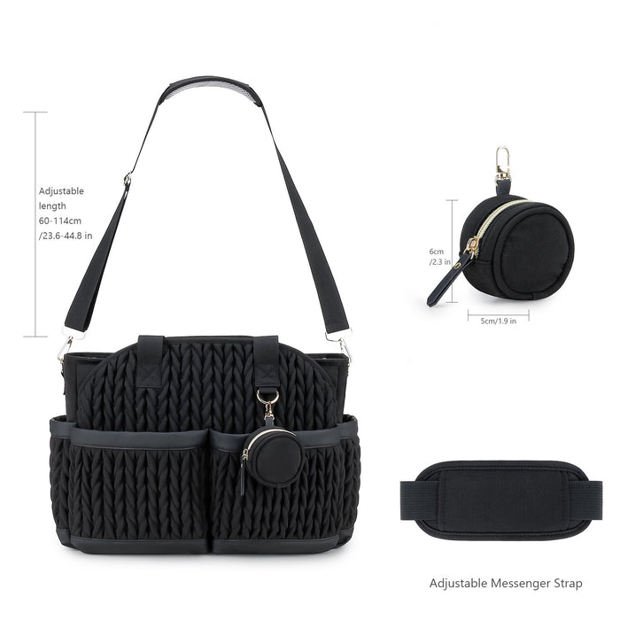 Nappy Bag, Nappy Tote Bag Grey Colour TC8115 | TOUCHANDCATCH NZ - Touch and Catch NZ