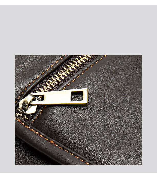 Genuine Leather Crossbody Bag, Laptop Bag 009 | TOUCHANDCATCH NZ
