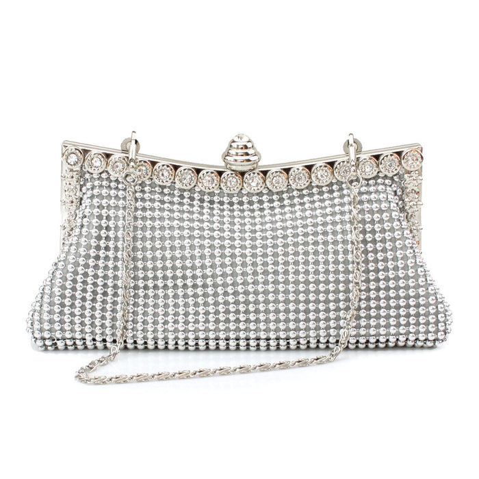 Diamanté Clutch Bag, Evening Bag with Beads | TOUCHANDCATCH NZ