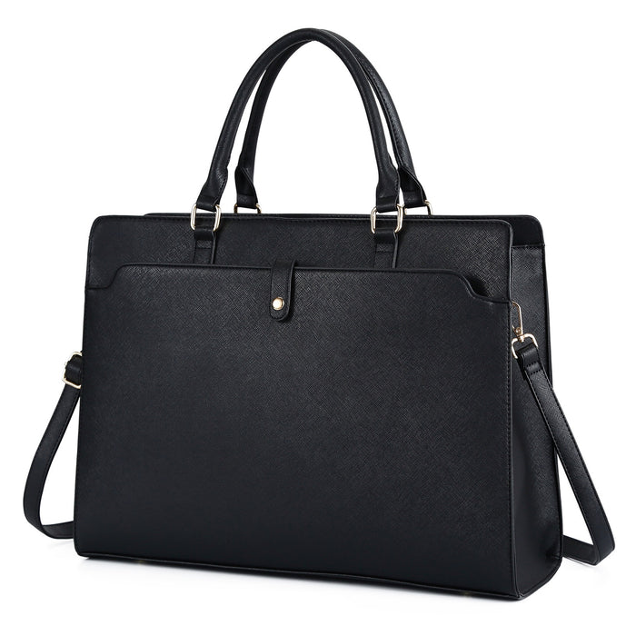 Women's Vegan Leather Crossbody Bag, Tote bag, 15.6" Laptop Bag TC236 | TOUCHANDCATCH NZ