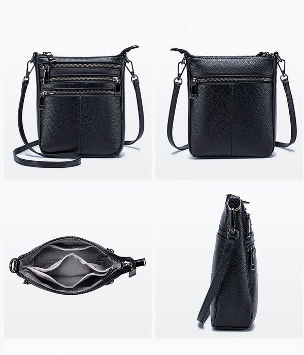 Women’s Genuine Leather Crossbody Bag TC6719 | TOUCHANDCATCH NZ - Touch and Catch NZ
