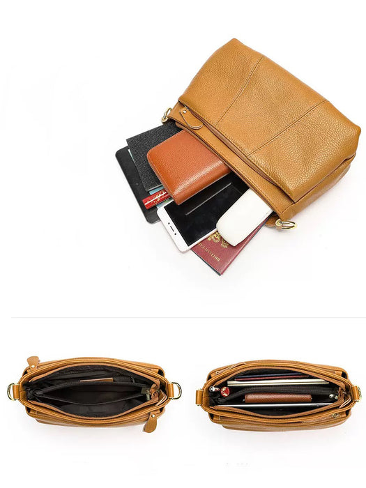 Women's Genuine Leather Handbag, Crossbody Bag TC1651 | TOUCHANDCATCH NZ - Touch and Catch NZ