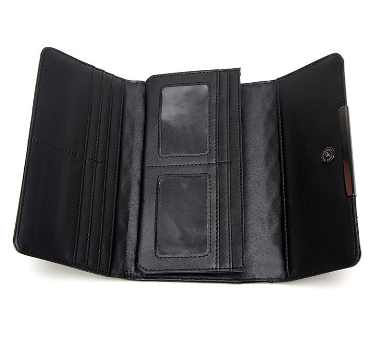 Women's Evening Trifold Long Wallet, Evening Purse TC231 | TOUCHANDCATCH NZ - Touch and Catch NZ