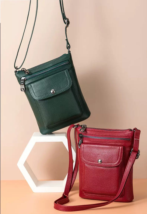 Women’s Genuine Leather Women's Crossbody Bag TC1057 | TOUCHANDCATCH NZ - Touch and Catch NZ