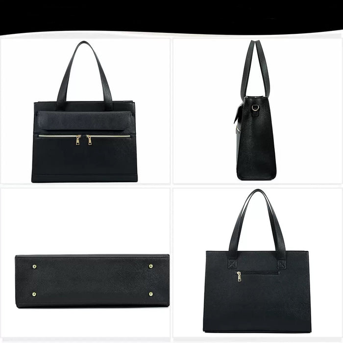 Women's Vegan Leather Crossbody Bag, Tote bag For 15.6" Laptop Bag, TC227| TOUCHANDCATCH NZ - Touch and Catch NZ