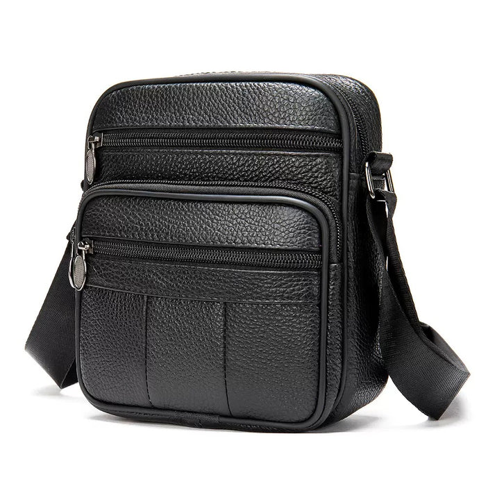Men's Genuine Leather Crossbody Bag, Men’s Satchel TC608 | TOUCHANDCATCH NZ - Touch and Catch NZ
