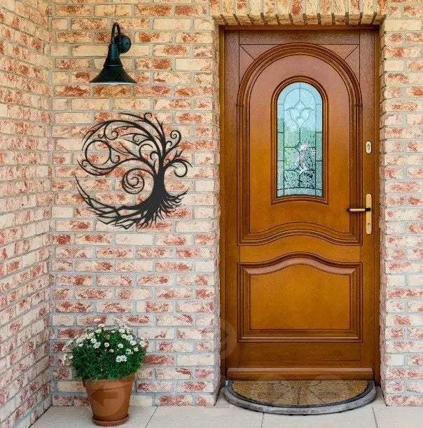 Home Decor Wall Art Metal Abstract Tree Of Life TC3442 | TOUCHANDCATCH NZ - Touch and Catch NZ