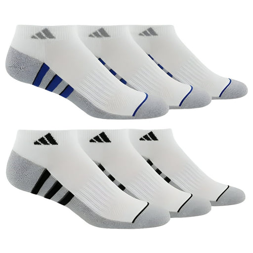 ADIDAS MEN’S PERFORMANCE CLIMACOOL CUSHIONED LOW CUT SOCKS 6 PAIRS SIZE 6-12 TCA985 | TOUCHANDCATCH NZ - Touch and Catch NZ