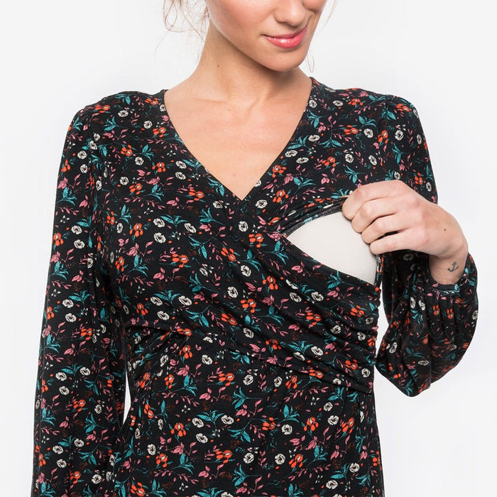 Maternity Breastfeeding Top Short TC5802 | TOUCHANDCATCH NZ - Touch and Catch NZ