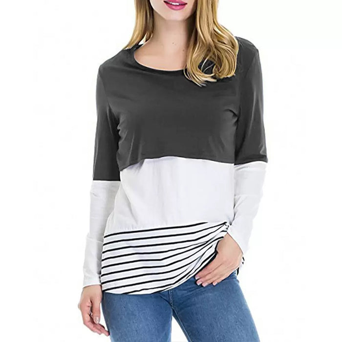 Maternity Breastfeeding Top TC5819 | TOUCHANDCATCH NZ - Touch and Catch NZ