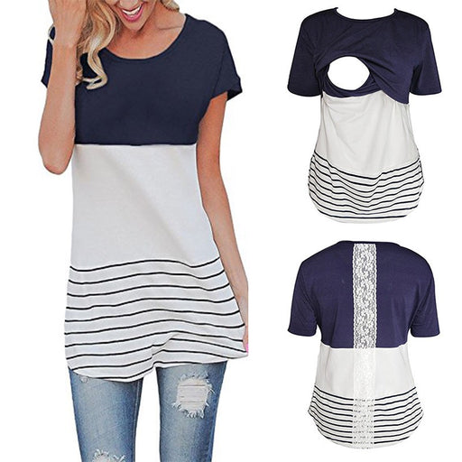 Maternity Breastfeeding Top TC8819 | TOUCHANDCATCH NZ - Touch and Catch NZ