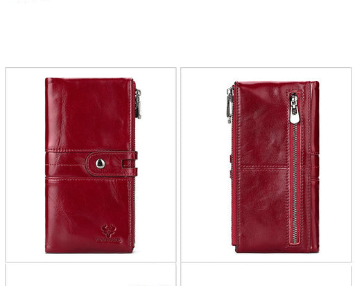 Women's Genuine Leather Purse TC8033 | TOUCHANDCATCH NZ - Touch and Catch NZ