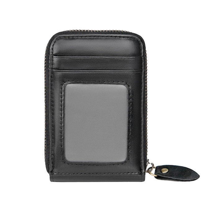 Genuine Leather RFID Zip-Around Wallet TC528 | TOUCHANDCATCH NZ