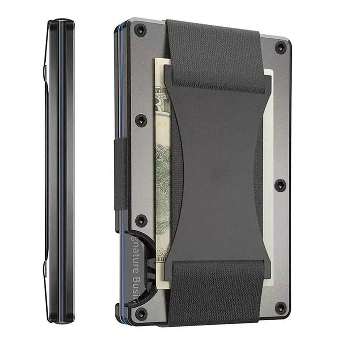 RFID Wallet For Men, Aluminum Card Holder TCTH02 | TOUCHANDCATCH NZ - Touch and Catch NZ