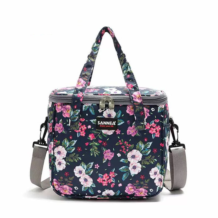 Insulated Lunch Bag Floral 7 Liter TC3935| TOUCHANDCATCH NZ - Touch and Catch NZ