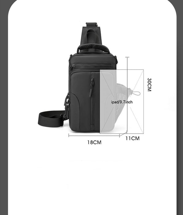 Genuine Leather Bumbag, Waist Bag, Chest Bag TC2051| TOUCHANDCATCH NZ - Touch and Catch NZ