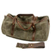 Waxed Canvas Travel Bag, Gym Bag TC6824 | TOUCHANDCATCH NZ - Touch and Catch NZ