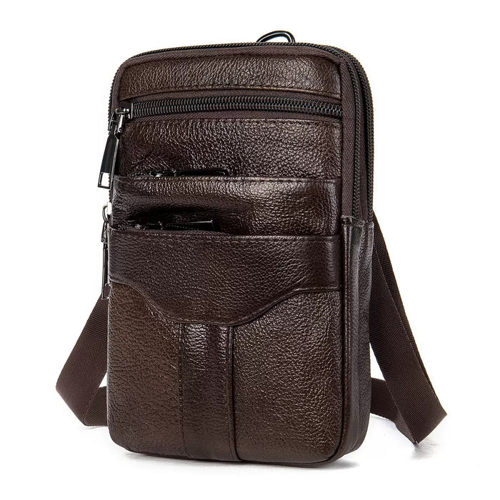 Genuine Leather Waist Bag, Crossbody Bag TC8496 | TOUCHANDCATCH NZ - Touch and Catch NZ