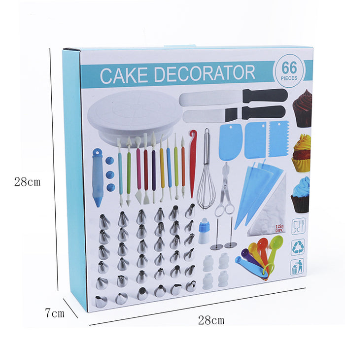 Cake Turntable Tool Set, Cake Decorator Tool Set TCN64 | TOUCHANDCATCH NZ - Touch and Catch NZ