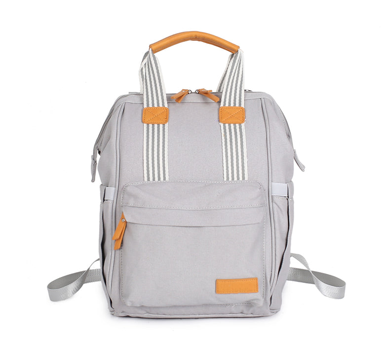 Canvas Nappy Bag, Nappy Backpack TC007-4